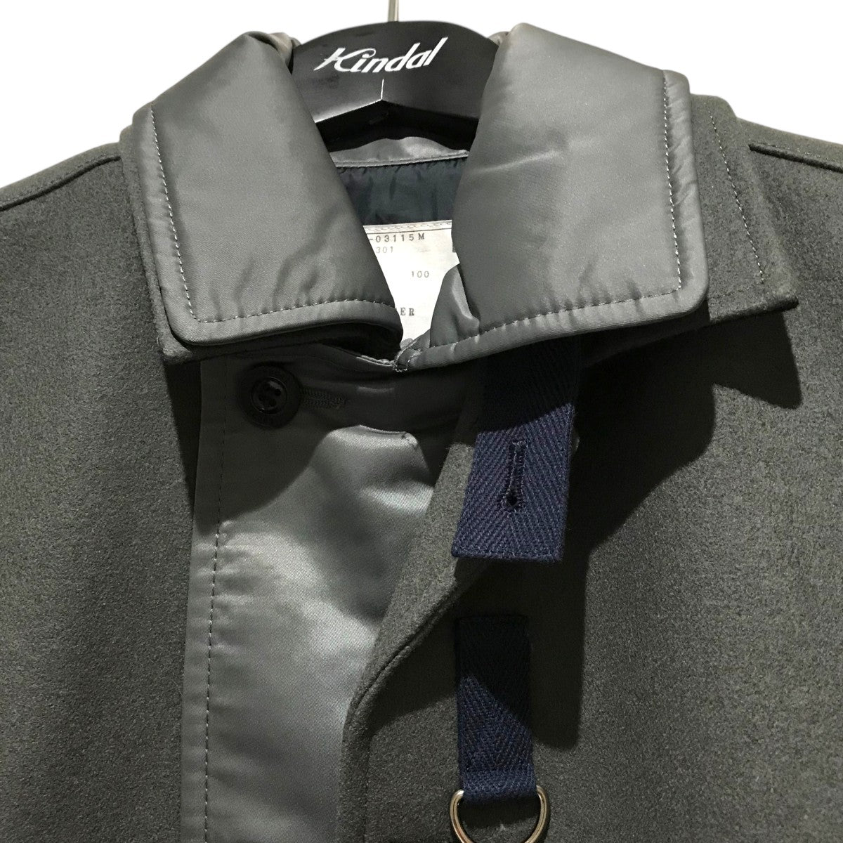 sacai(サカイ) 【 Wool Melton Blouson】切替コーチジャケット23