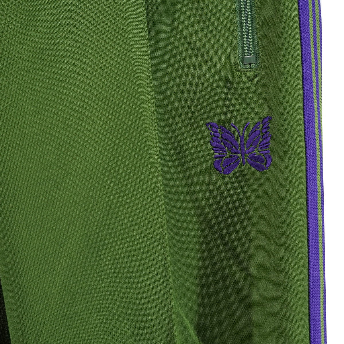 Needles(ニードルズ) 23AW Zipped Track Pant - Poly Smooth NS249裾