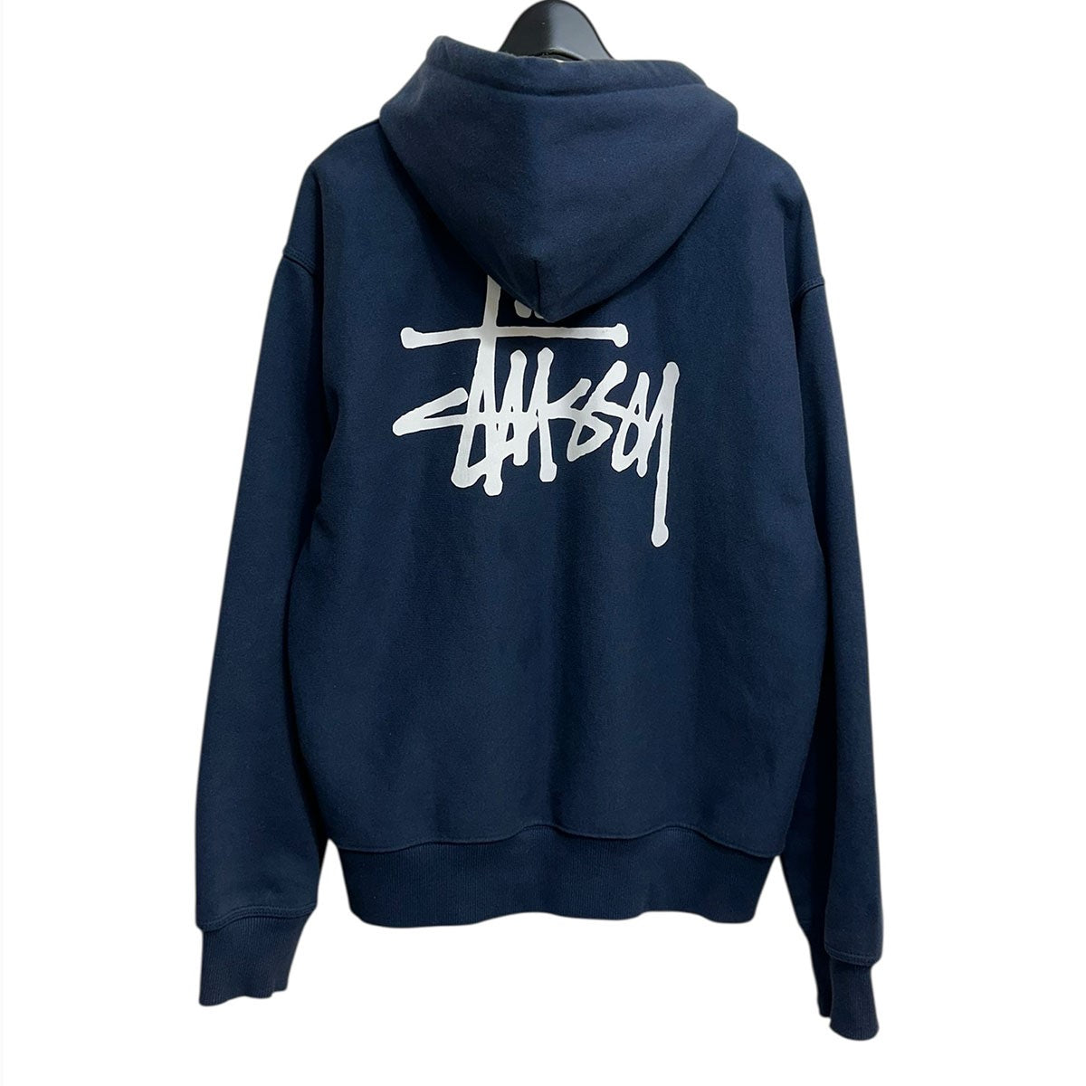 stussy(ステューシー) BASIC STUSSY ZIP HOODIEストックロゴプリント