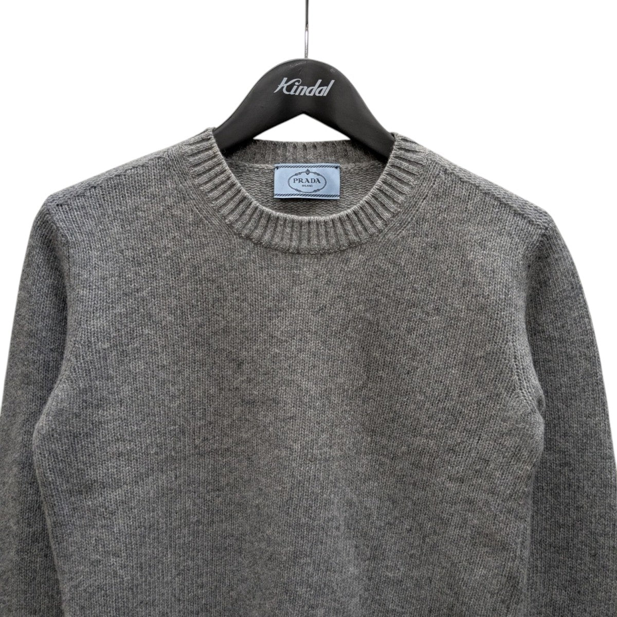 PRADA(プラダ) カシミヤニットP24M2H P24M2H グレー｜【公式】カインド