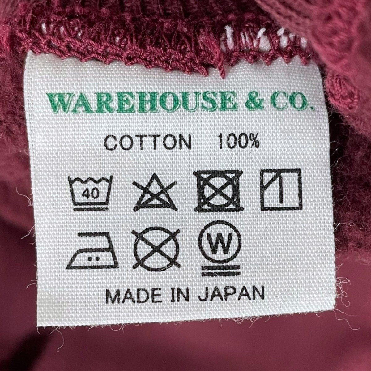 WAREHOUSE(ウエアハウス) 後付けフードプルオーバーパーカー 2025直営