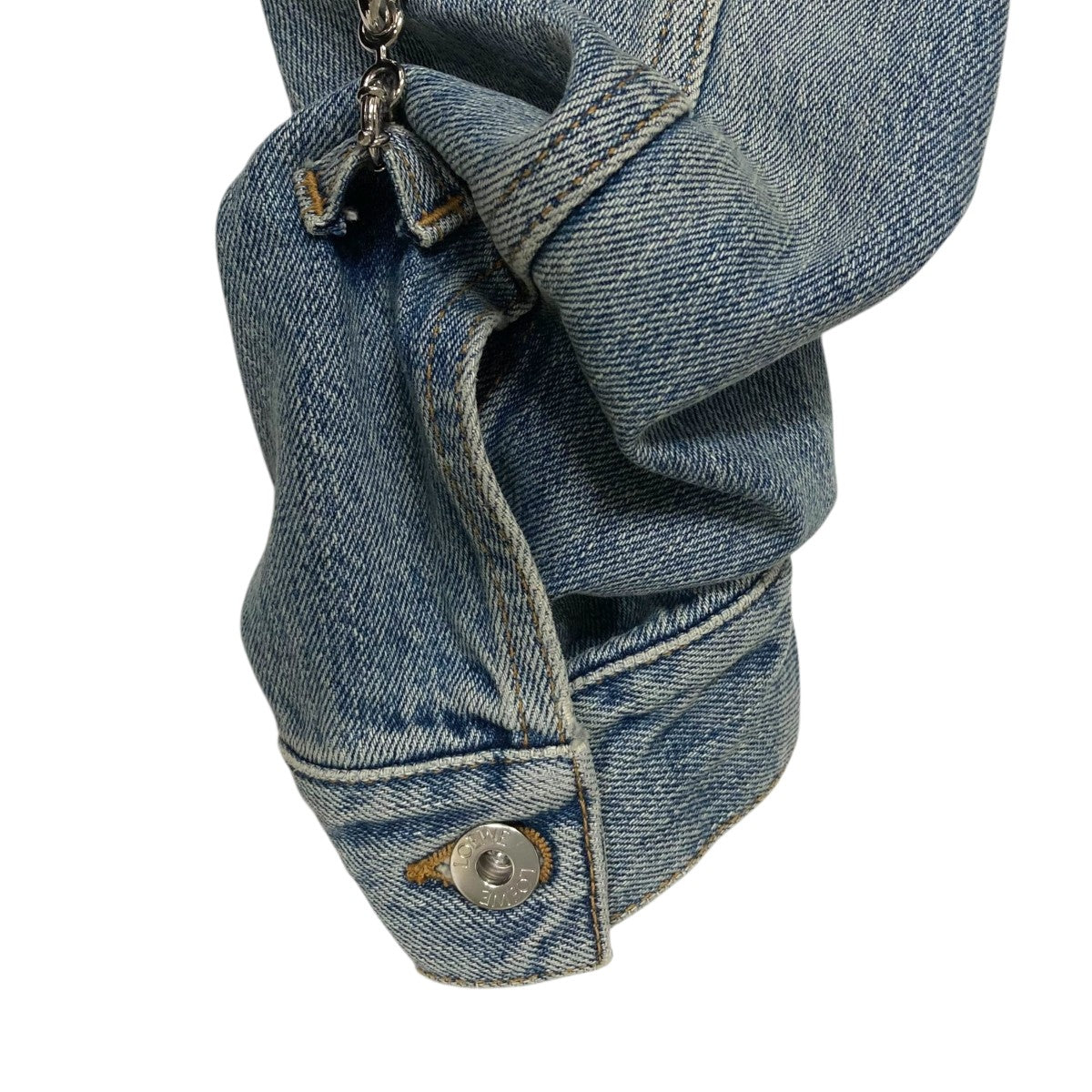 LOEWE(ロエベ) チェーンデニムジャケットデニムジャケットS359Y50X51