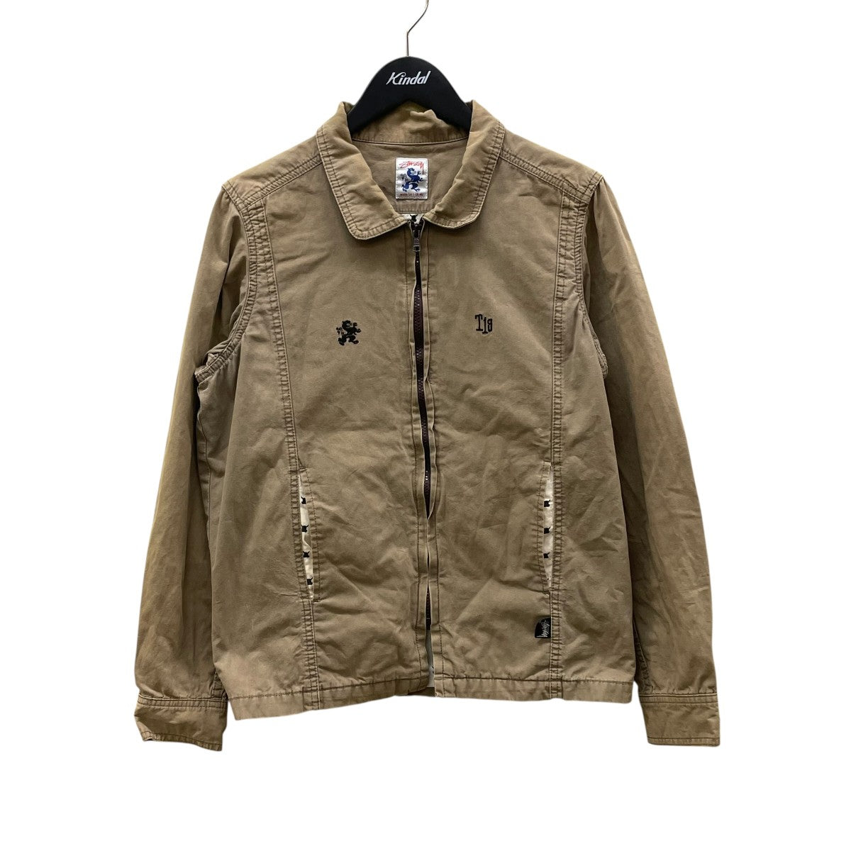 stussy(ステューシー) スイングトップ ジップジャケット カーキ サイズ