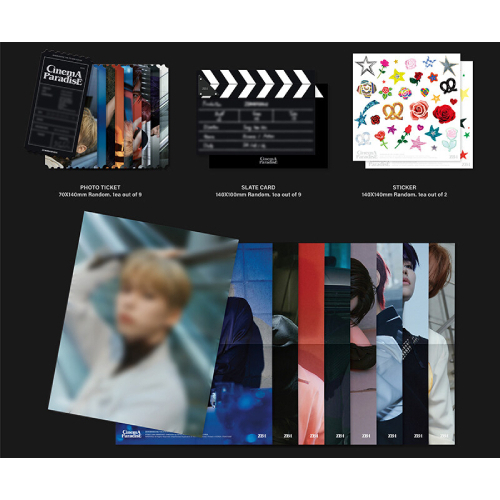 ZEROBASEONE - CINEMA PARADISE [4th Mini Album/DIGIPACK ver./9種の