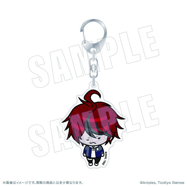HUNDRED LINE -最終防衛学園- 公式デフォルメ アクリルキーホルダー 01