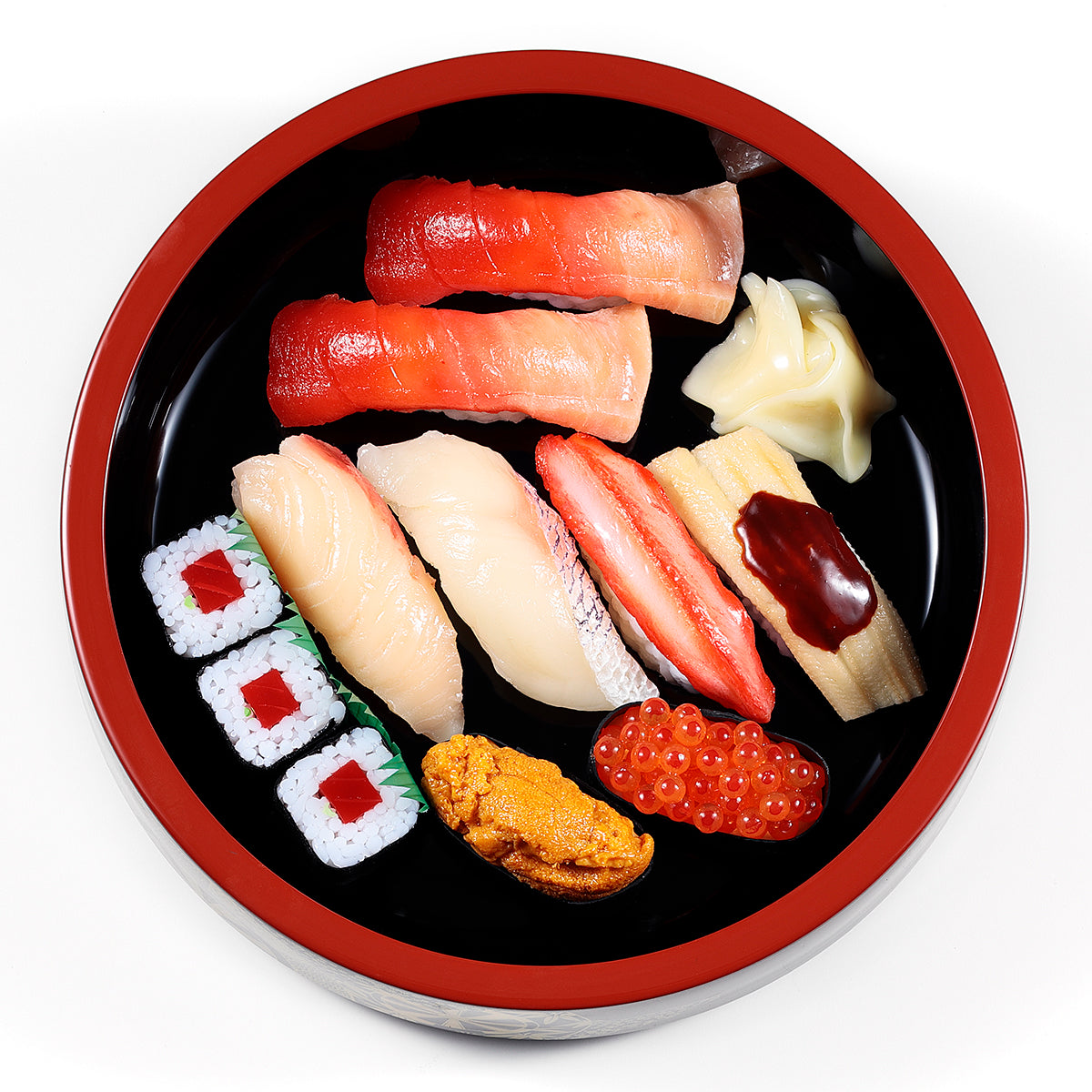 元祖食品サンプル屋「にぎり寿司(桶)」