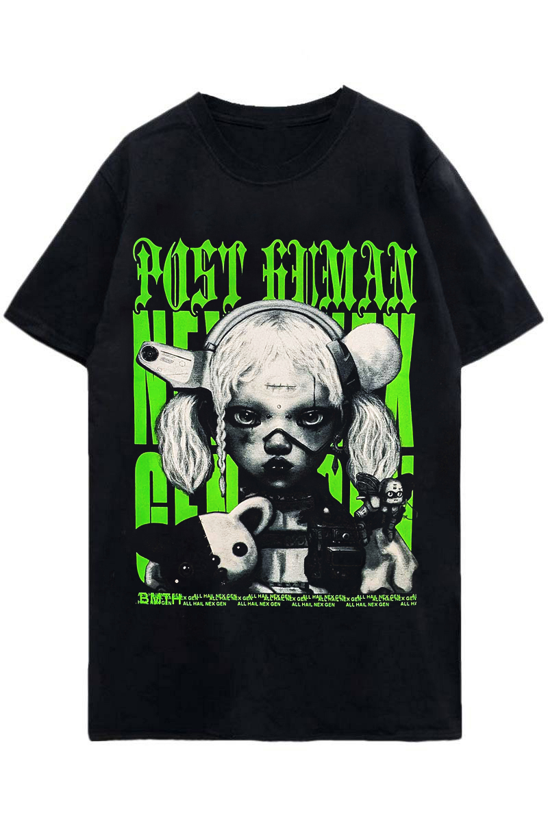 BRING ME THE HORIZON UNISEX T-SHIRT: GREEN NEX GEN / ロック