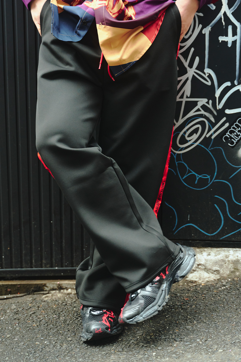 タラチオ×PSYCHO NATION×GEKIROCK CLOTHINGコラボ・トラックパンツ