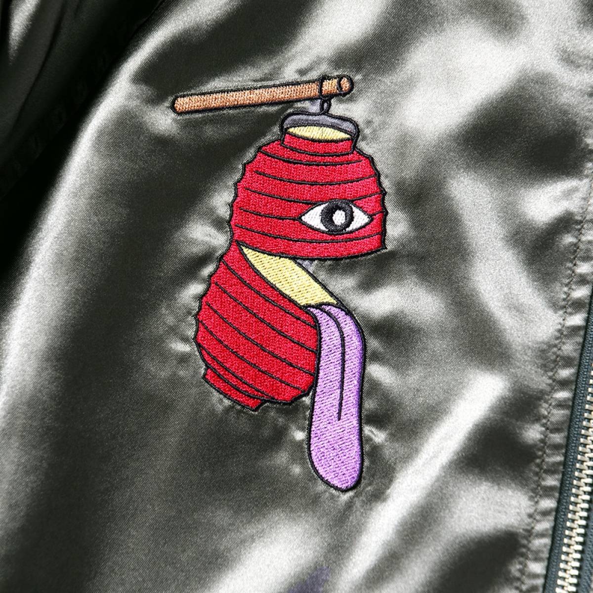 PUNK DRUNKERS × mxmxm 刺繍デザイン スカジャン PUNK DRUNKERS