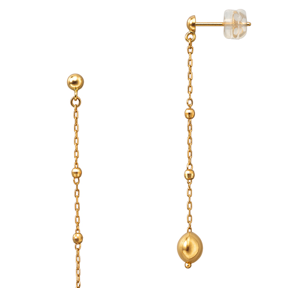 K18イエローゴールド ピアス | 高品質 金・プラチナ