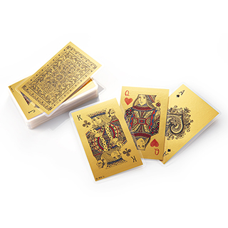 純金 プレイングカード（トランプ／純金1gカード×54枚） | 高品質 金