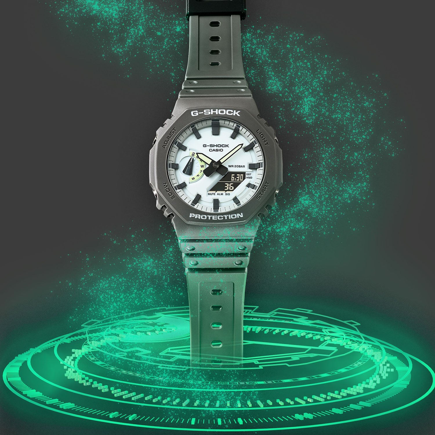 Gショック】HIDDEN GLOW シリーズ / GA-2100HD-8AJF – GQ SHOP