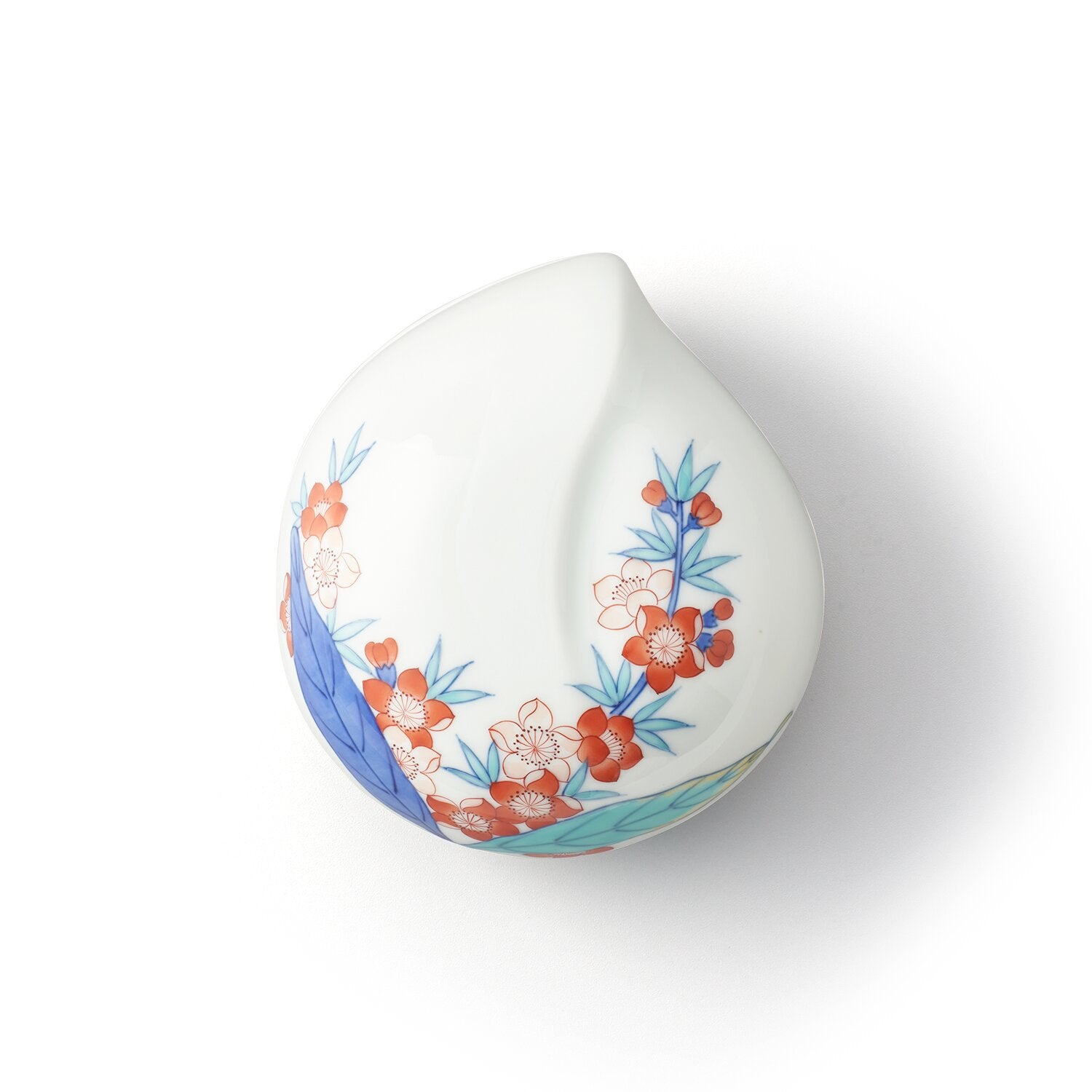 鍋島 色絵桃文 桃形蓋物 | 畑萬陶苑 ONLINE SHOP