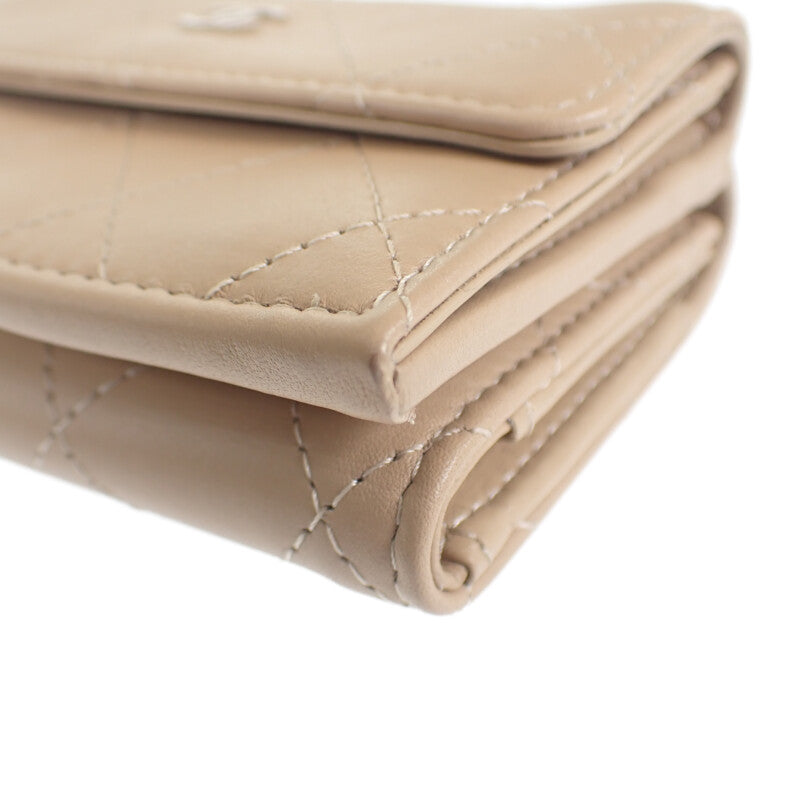 シャネル CHANEL スモールフラップ ウォレット AP3882_B16247_NW781 三