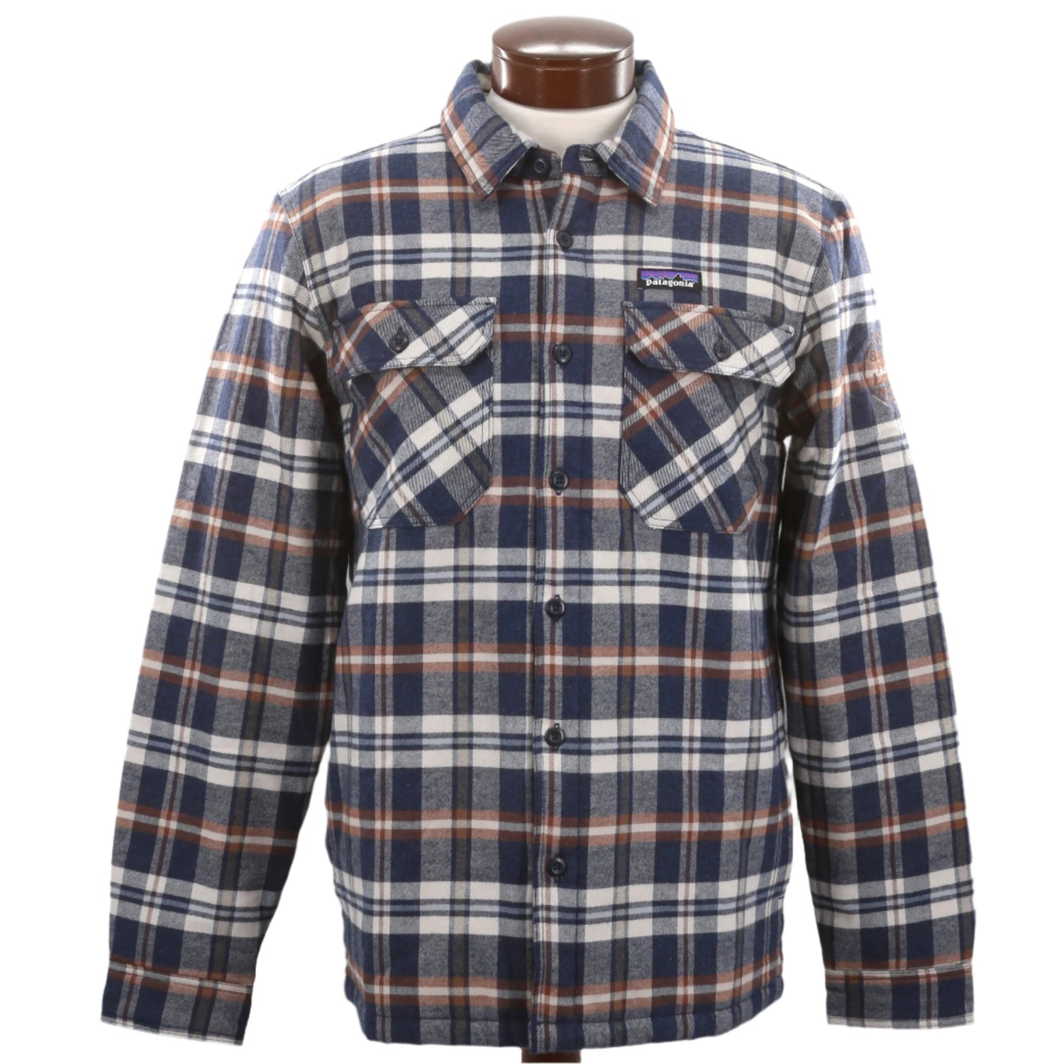 South Fork Lodge Patagonia Men's Insulated Organic Cotton MW Fjord Fla