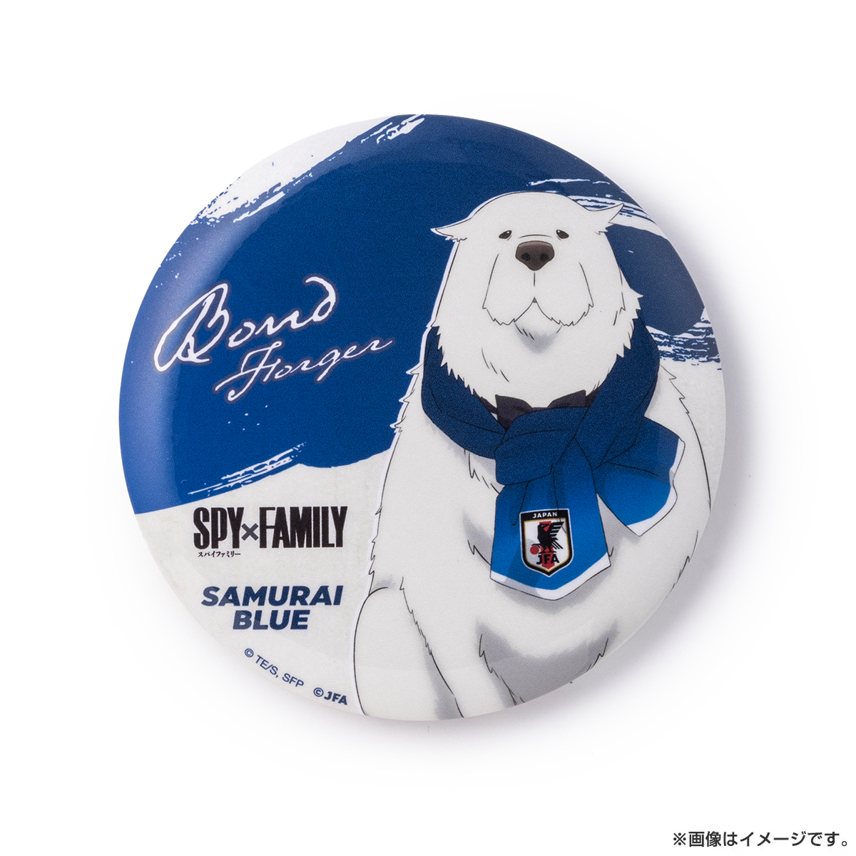 SPY×FAMILY トレーディングドデカ缶バッジ サッカー日本代表ver.