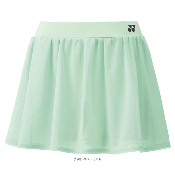 ヨネックス ウェア（レディース） ]スカート インナースパッツ付