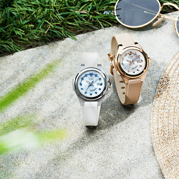 BABY-G G-MS MSG-W300-7AJF レディース 電波 ソーラー 樹脂バンド
