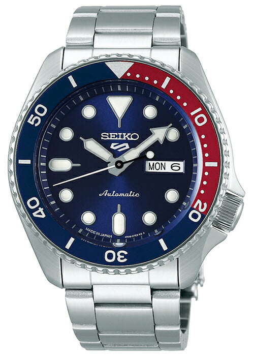 セイコー 5スポーツ SBSA005 メンズ メカニカル 自動巻き ブラック