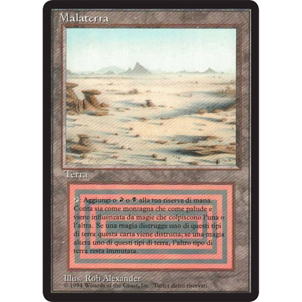 MTG』デュアルランド ドイツ語 badlands 20 MTG』デュアルランド