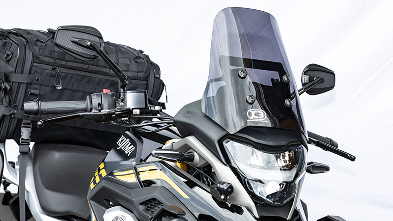 ミラー TECH11 オーバルエッジ ショートアーム ブラック/カーボン 片側