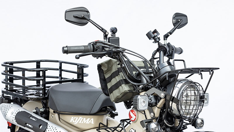 ミラー TECH11 オーバルエッジ ショートアーム ブラック/カーボン 片側