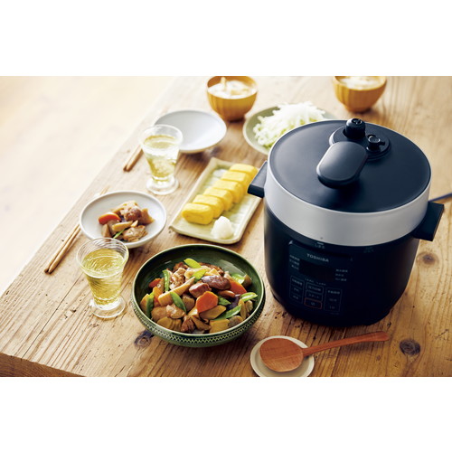 東芝 電気圧力鍋 RCP-30R(K)((K)ブラック): 家電商品｜東芝ライフ