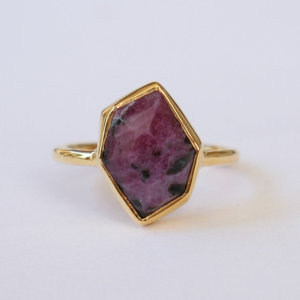 ルビーインゾイサイトring【k18vermeil】 – PADOVA JEWELRY .TOKYO