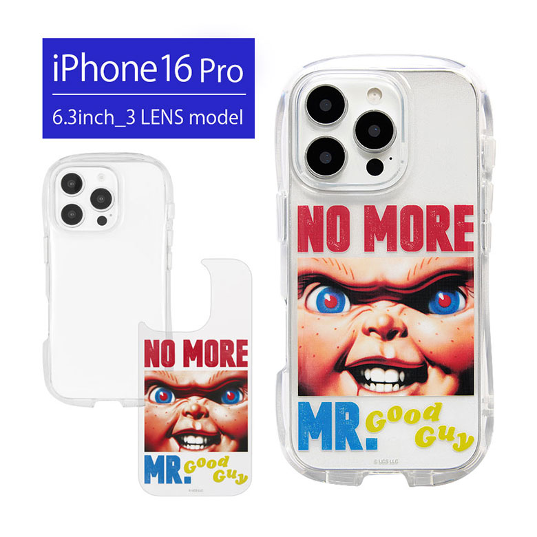 楽天市場】CHUCKY iPhone 16 Pro クリスタルクリアケース インナー