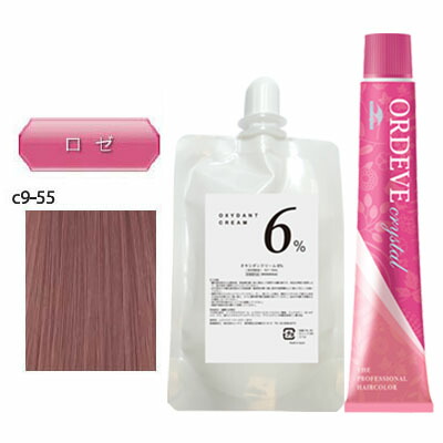 楽天市場】ミルボン オルディーブクリスタル [ c7-55 ロゼ ] オキシ