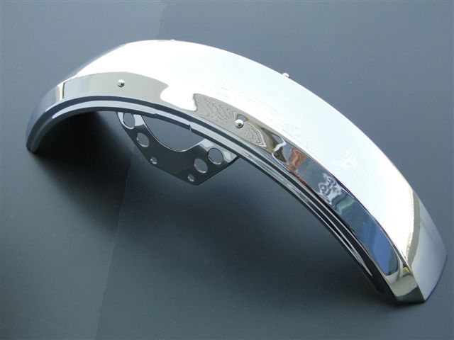 楽天市場】【送料無料/代引不可】MRS メッキ フロントフェンダー