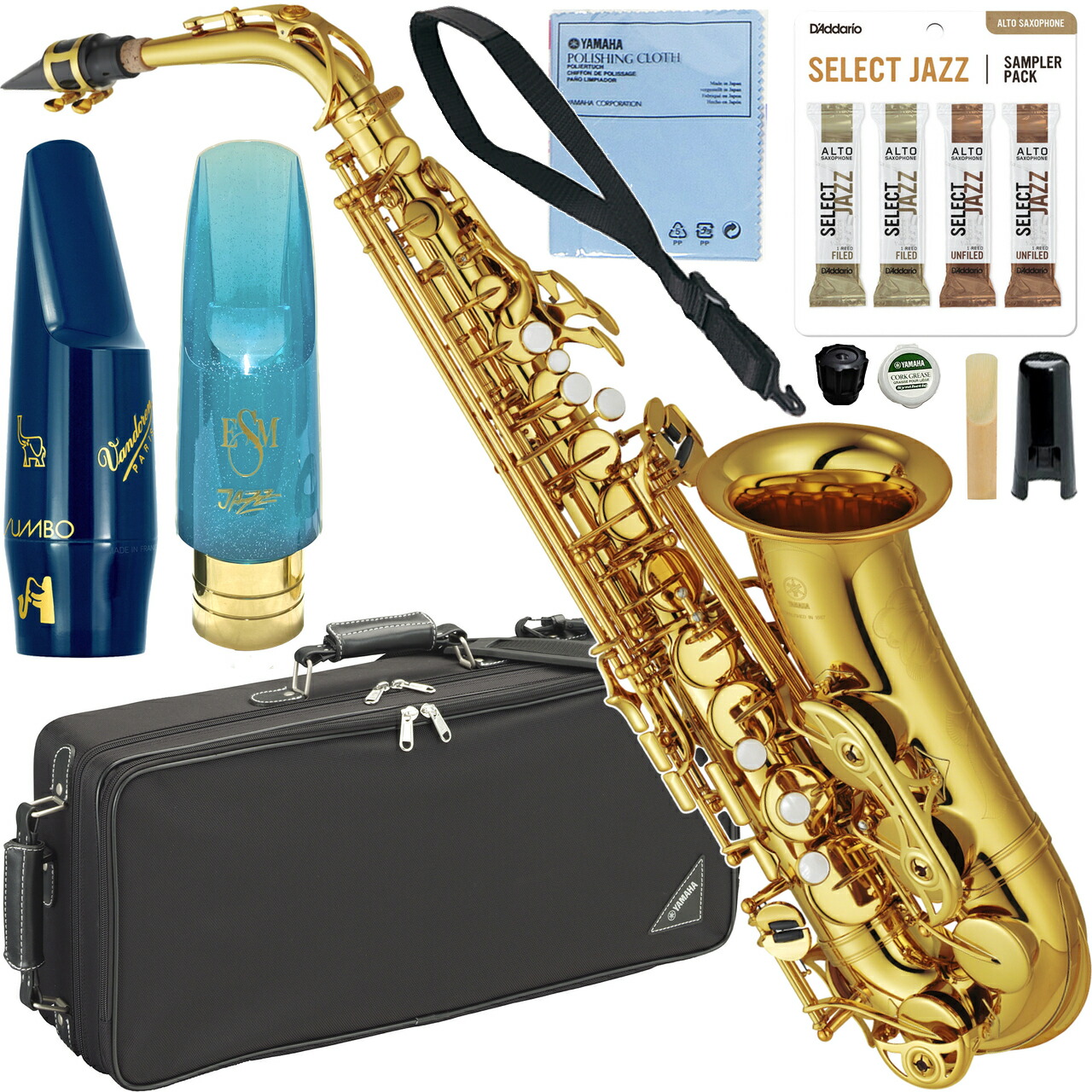 楽天市場】YAMAHA ヤマハ YAS-62 アルトサックス ラッカー ゴールド