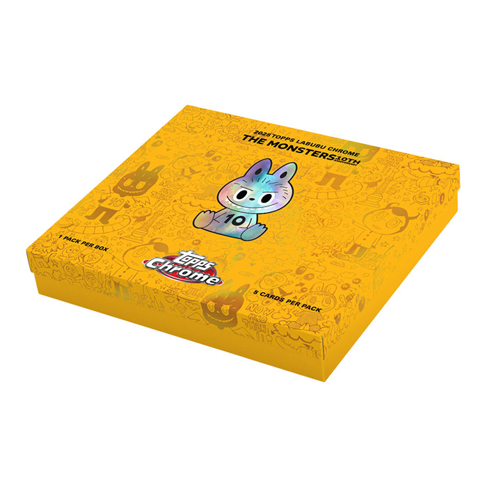 楽天市場】2025 Topps Chrome Labubu 10th Anniversary 2025 トップス