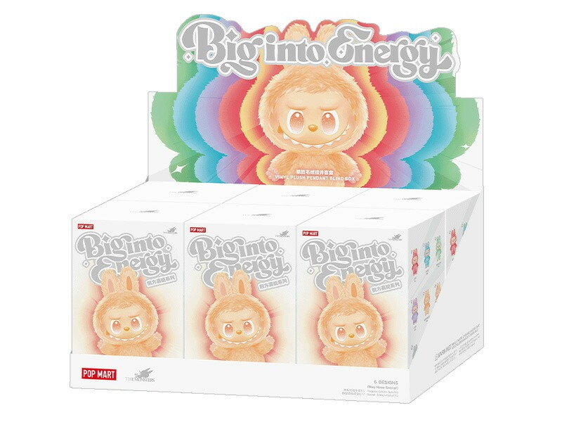 楽天市場】Labubu POP MART THE MONSTERS Big into Energy シリーズ