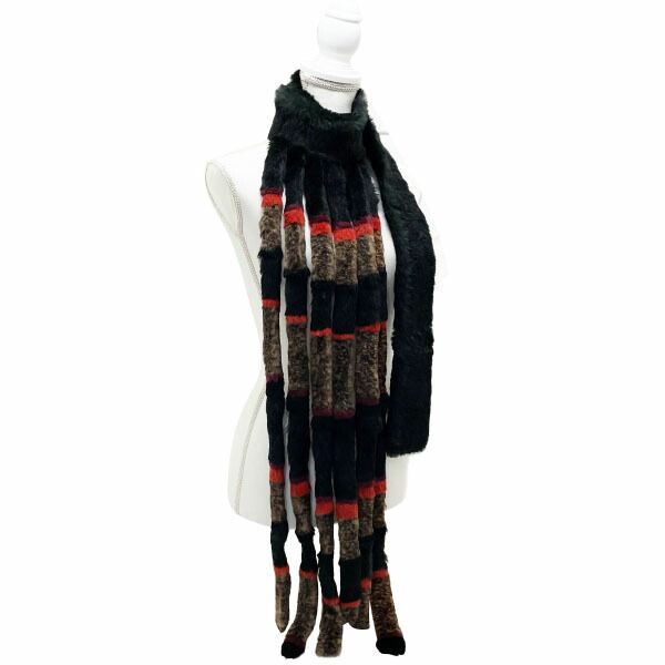 楽天市場】□新品同様□ ETRO エトロ ラビットファー ティペット