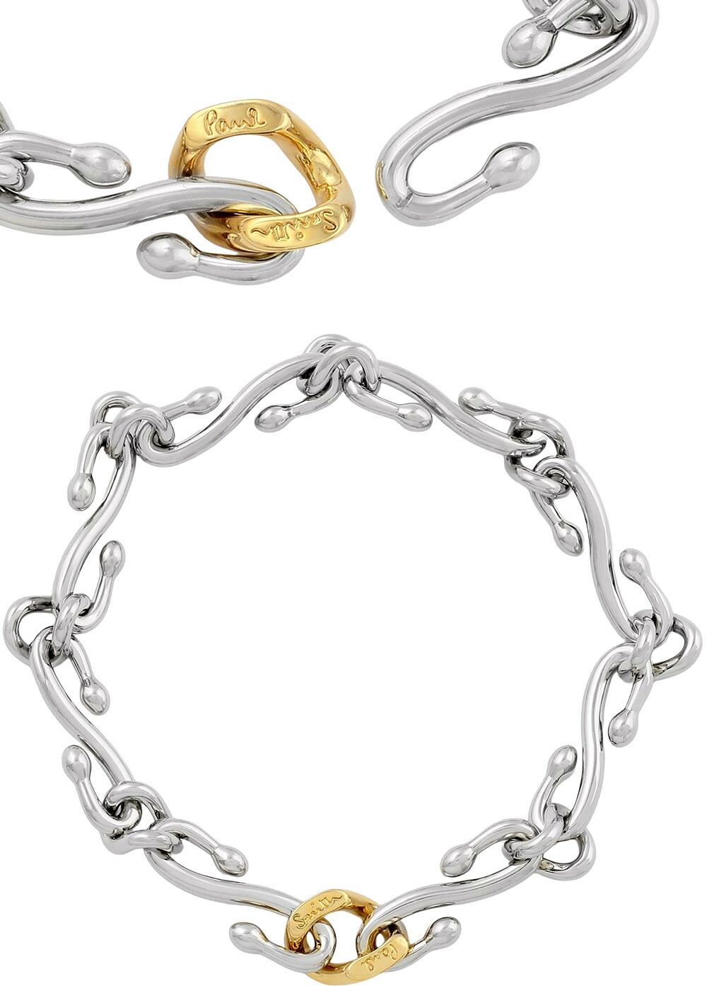 楽天市場】Paul Smith ポールスミスシルバーチェーンブレスレット