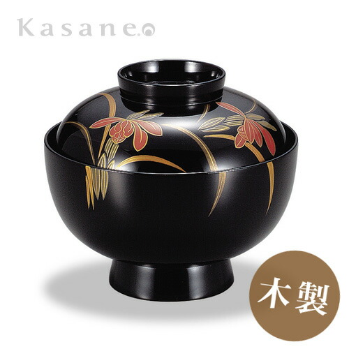 楽天市場】箸洗椀 溜内黒 松葉 5客セット 送料無料 日本製 吸い物椀 蓋