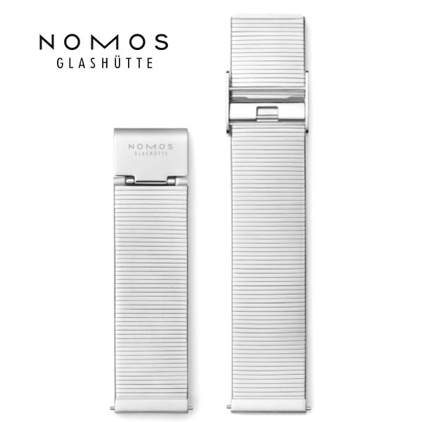 楽天市場】ノモス NOMOS 純正Dバックル 16mm/18mm ステンレス プッシュ