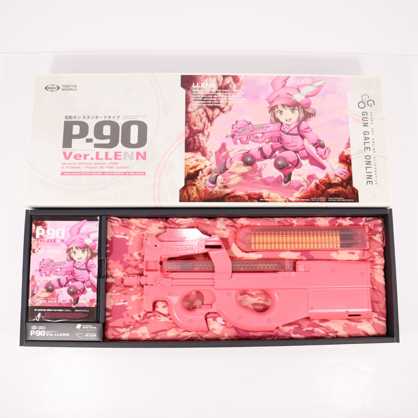 楽天市場】完全限定 スタンダード電動ガン P-90 Ver.LLENN バージョン