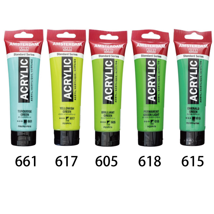 楽天市場】アクリル絵具 単色 バラ売り 120ml アムステルダム