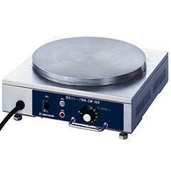 楽天市場】ニチワ電機 電気クレープ焼器 CM-410H : GOODIES