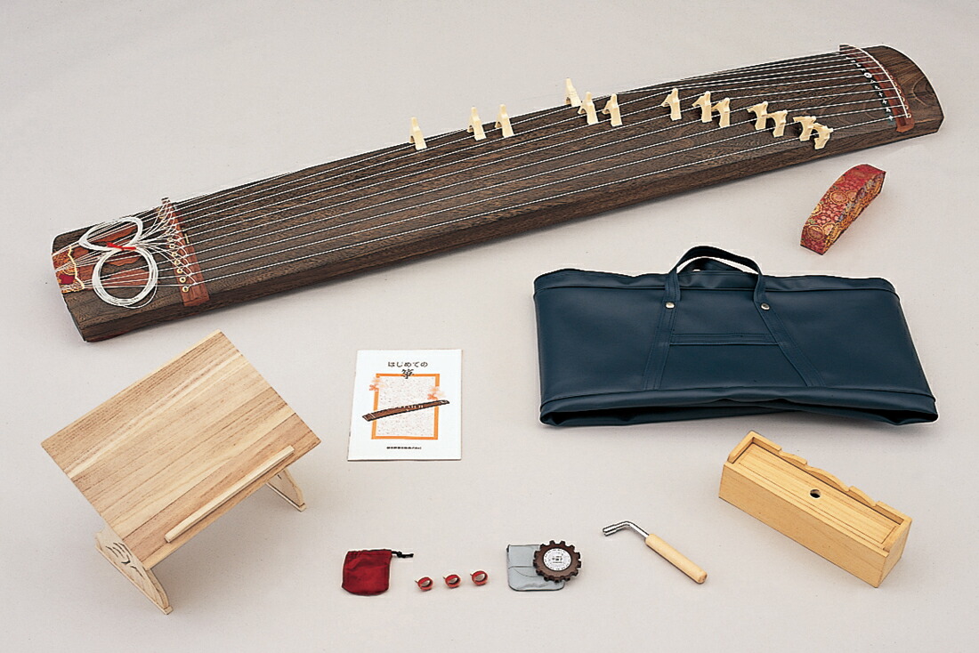 楽天市場】[ 初心者 用本格 箏 セット ] 全て新品 歌舞伎座も認める