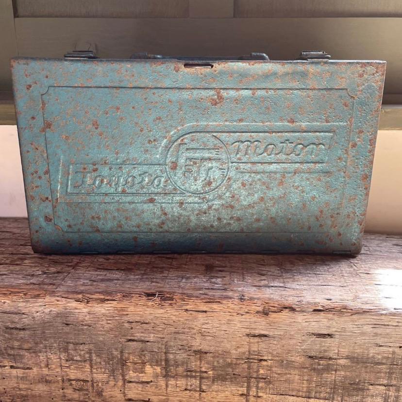 vintage】昭和レトロ トヨタ TOYOTA 自動車 工具箱 – 雑貨屋ポッポ