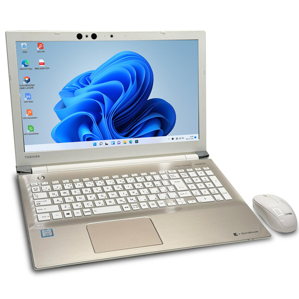 中古パソコン】東芝 DynaBook EX/5GG サテンゴールド PTEX-5JGBEG