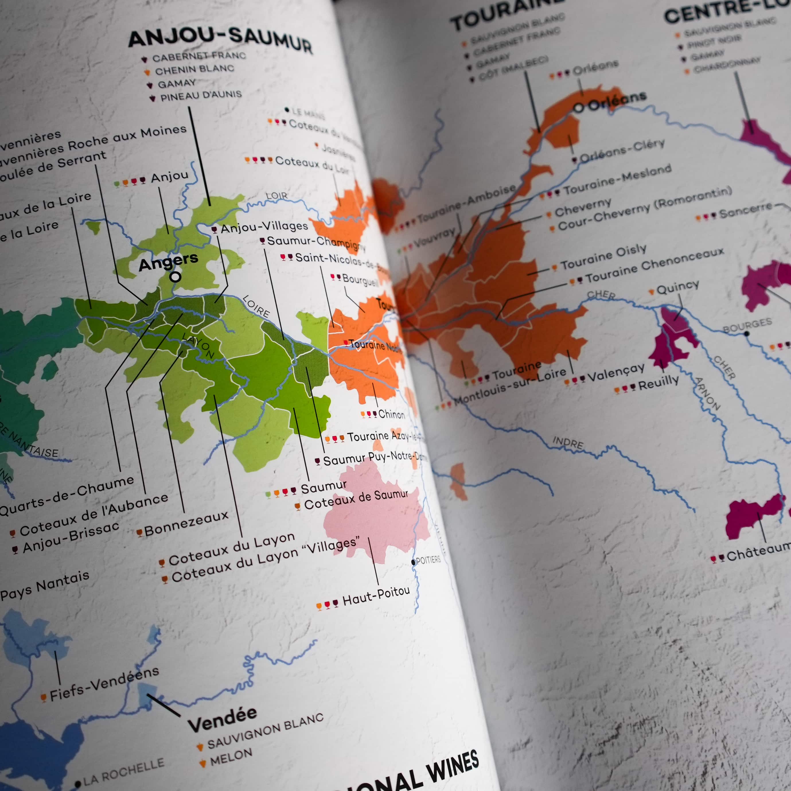 Maps of Wine Regions & Appellations by Country | Wine Prints
