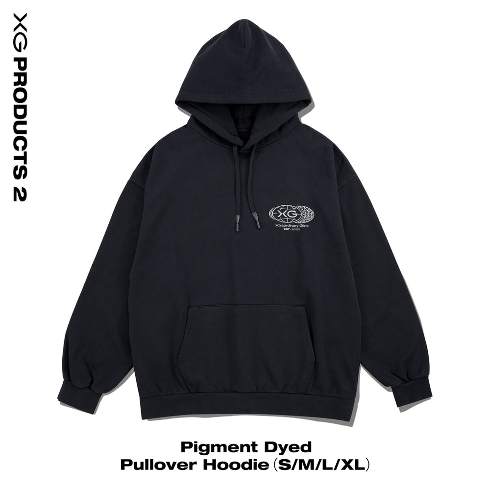 Pigment Dyed Pullover Hoodie – XGALX OFFICIAL SHOP