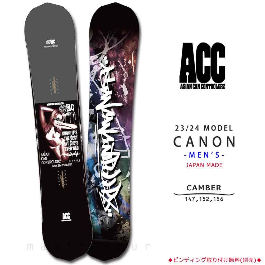 ACC(エーシーシー) スノーボード 板 メンズ 単品 2024 ACC エーシー