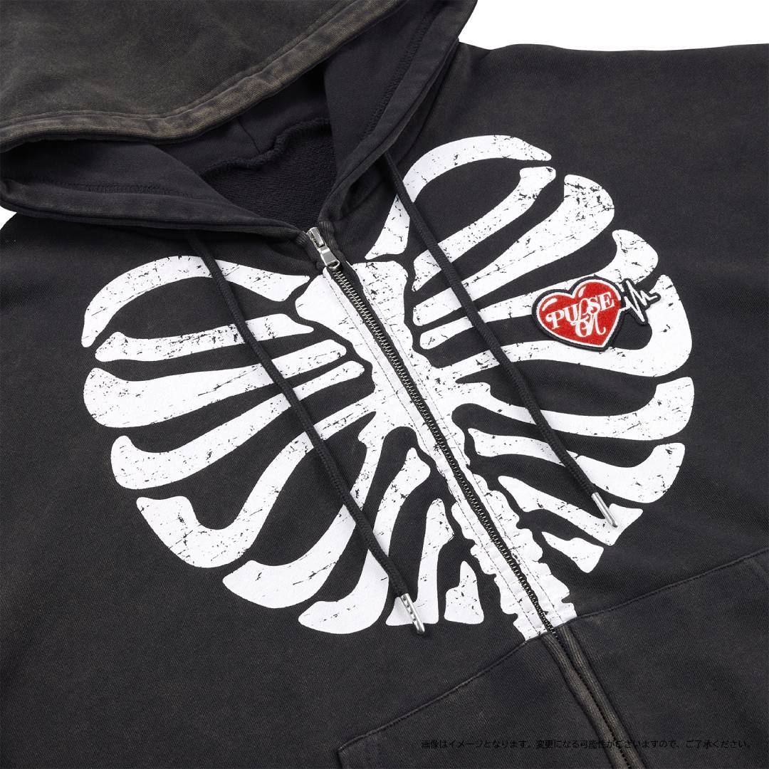 ジップアップフーディー（BLACK） – YGEX OFFICIAL SHOP