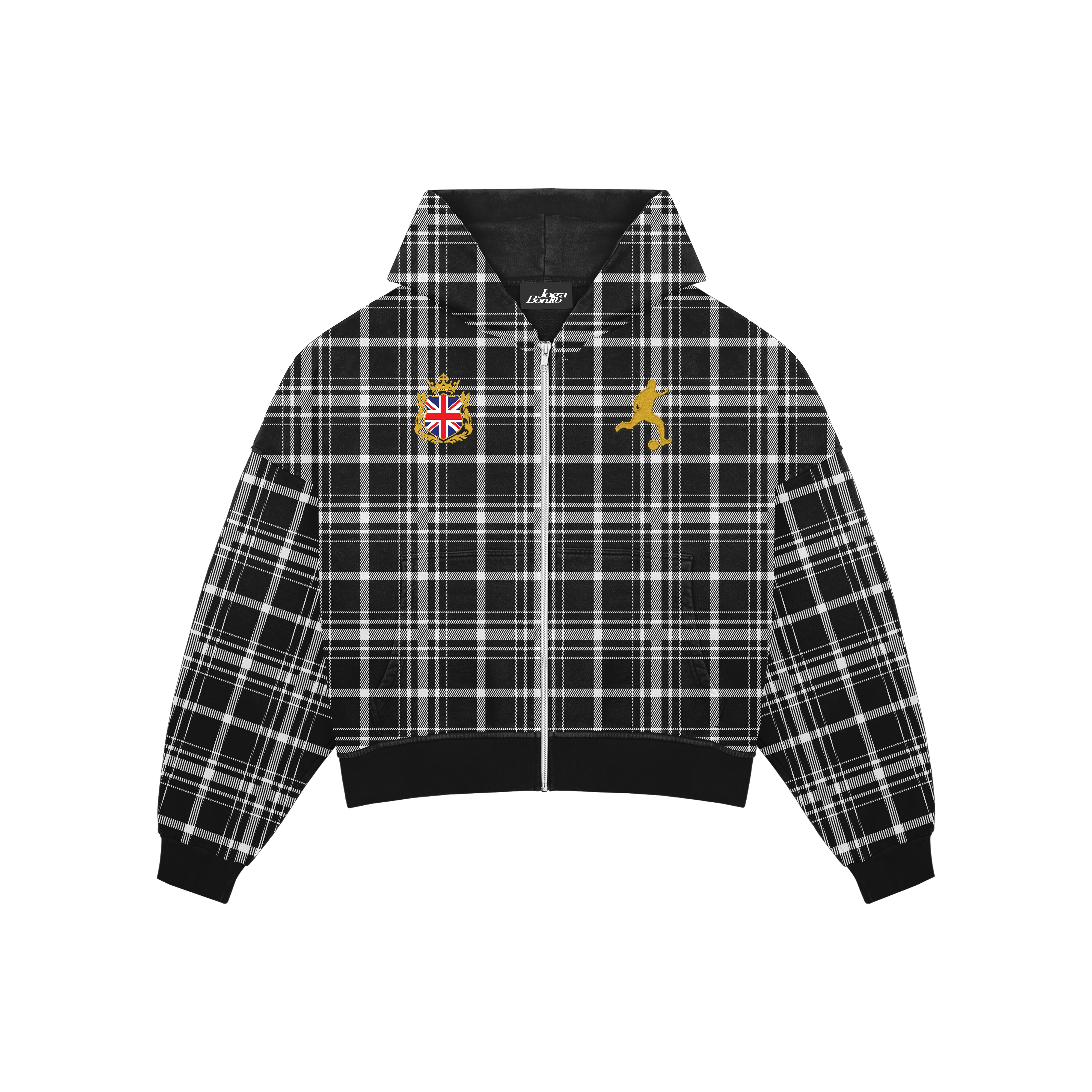 Union Jack Plaid Zipup – Joga Bonito