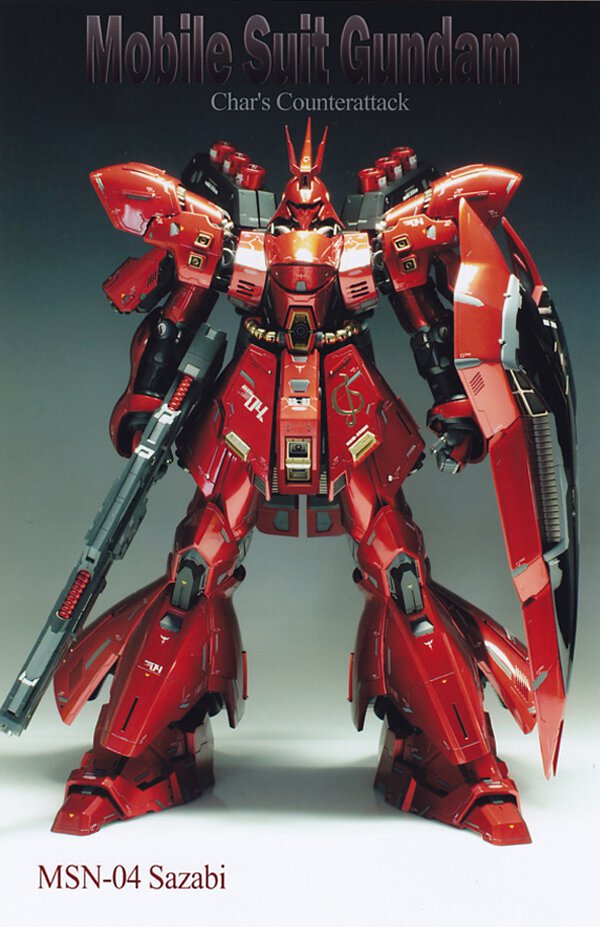 G System Best Unpainted 1/60 MSN-04 SAZABI,